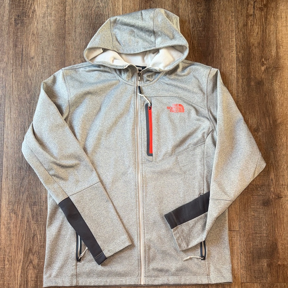 The North Face Light Gray Jacket - Mens Large